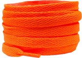 Veters geschikt voor Sneakerheads - Neon Oranje 150cm