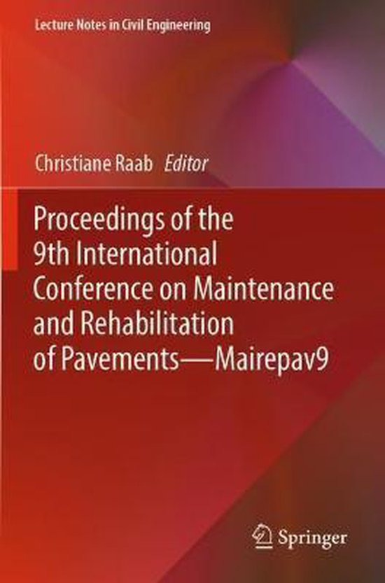 Proceedings of the 9th International Conference on Maintenan ... - cover