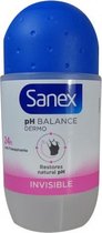 Deodorant Roller DERMO INVISIBLE Sanex (45 ml)