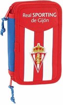 Pennenzak Real Sporting de Gijón Wit Rood (28 pcs)