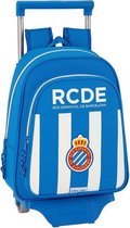 Schoolrugzak met Wielen 705 RCD Espanyol Blauw Wit