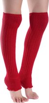 Beenwarmers - Red - Rood - One size