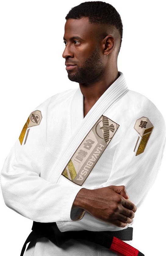 Hayabusa Ascend Léger BJJ Jiu Jitsu Gi Wit A4