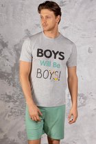 KATIA & BONY LOCAL DREAMER - HEREN KORTE PYJAMA-SET XXL