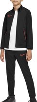 Nike Dri-FIT Trainingspak - Maat 152  - Unisex - Zwart - Rood