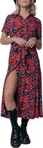 Colourful Rebel Dalia Roses Maxi Shirt Jurk - Maat XS