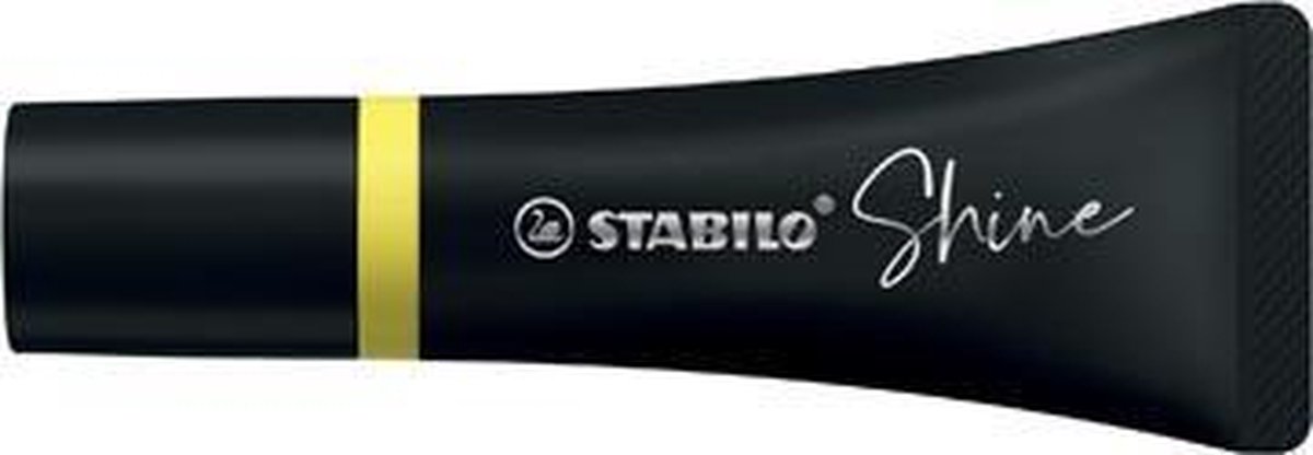 Stabilo Boss Shine markeerstift, geel 10 stuks
