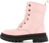 Shoesme roze bikerboot met grove zool