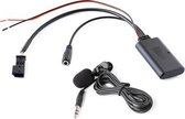 Auto Groot Scherm Host AUX Bluetooth Muziek Kabel + MIC Voor BMW E39 E46 E53 X5