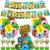 Animal Crossing Nintendo switch game  Verjaardagsfeestje Decoratie Set (48-delige set)