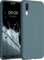 kwmobile telefoonhoesje voor Huawei P20 - Hoesje voor smartphone - Back cover in Arctische nacht