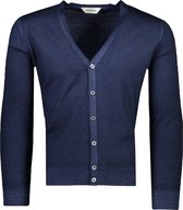 Gran Sasso  Vest Blauw Normaal - Maat XXL  - Heren - Herfst/Winter Collectie - Wol
