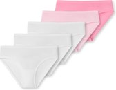 Schiesser 95/5 Organic 5 Pack Meisjes Onderbroek - Maat 140