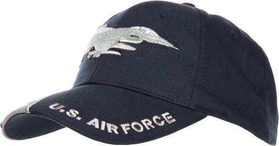 Fostex Garments - Baseball cap F-16 (kleur: Blauw / maat: NVT)