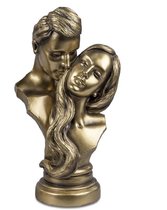 Man - Vrouw - Beeld - Goud - 30x15cm - Liefde
