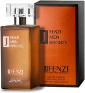 Houtachtig, kruidige merkgeur voor heren - Jfenzi - Eau de parfum - Men Bronze - 100ml - 80% ✮✮✮✮✮  - Cadeau Tip !