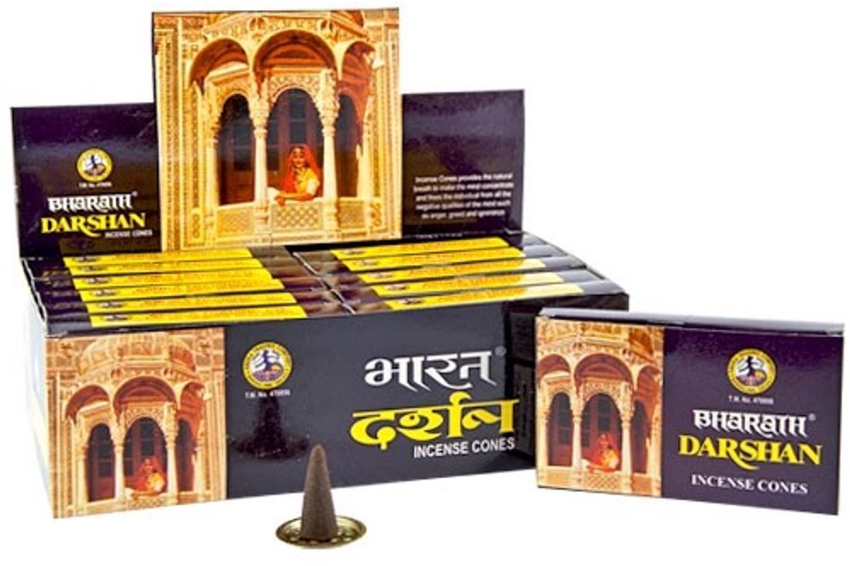 Wierookkegels Darshan - set van 2 stuks - 20 G - 20 g