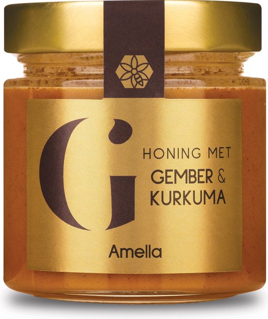 Weven wijn Geschiktheid Honing met gember & kurkuma - Honey with ginger & turmeric - Immuun booster  - ... | bol.com