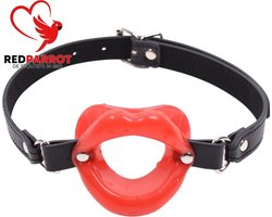 Gag mond - Mond spreider - BDSM - Knevel - Orale seks - Rood