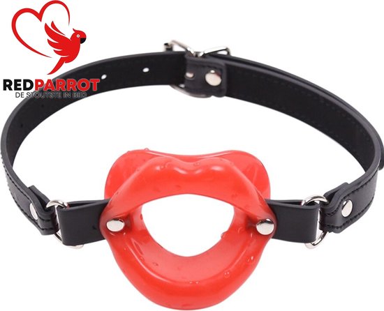 Gag mond | Mond spreider | BDSM | Gag | SM | Luxe uitvoering | Mouth gag | Rood