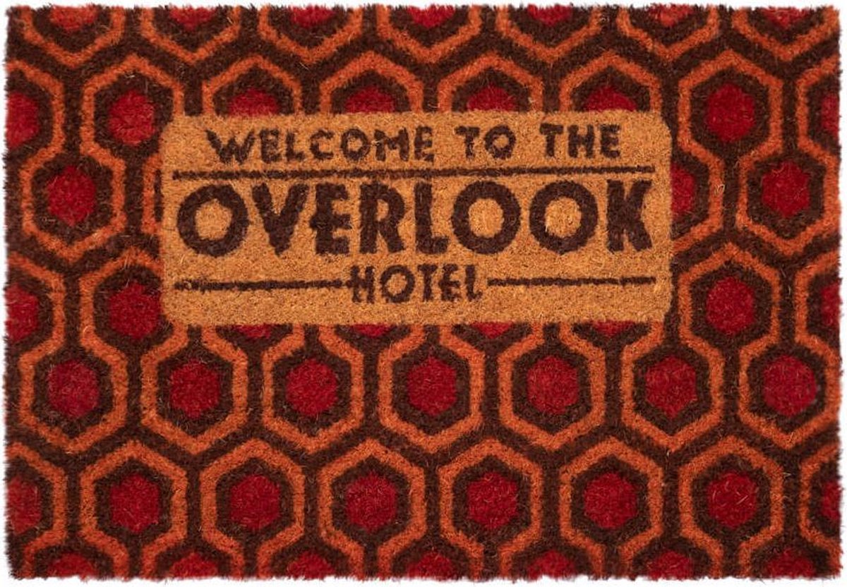 Grupo Erik Deurmat The Overlook Hotel 40 X 60 Cm Rood