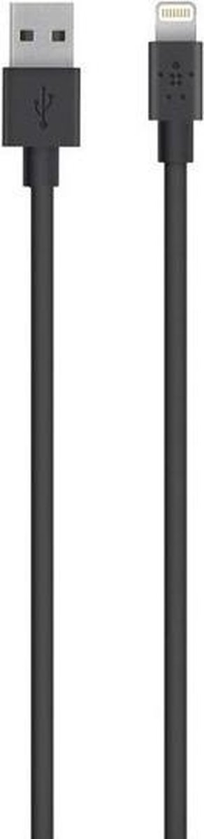 Belkin DuraTek™ Apple iPhone Lightning naar USB-A kabel 1.2m - Zwart - Belkin