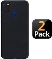 Telefoonhoesje - Back Cover - Geschikt Voor Samsung Galaxy M21 - Zwart