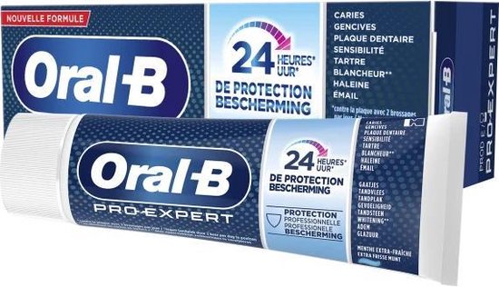 Oral-B Pro-Expert Professionele Bescherming - 4x75 ml - Tandpasta - Oral B