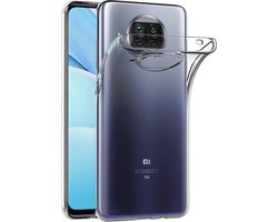 Silicone hoesje transparant Geschikt voor: Xiaomi MI 10T Lite / Xiaomi  Redmi Note 9 Pro 5G