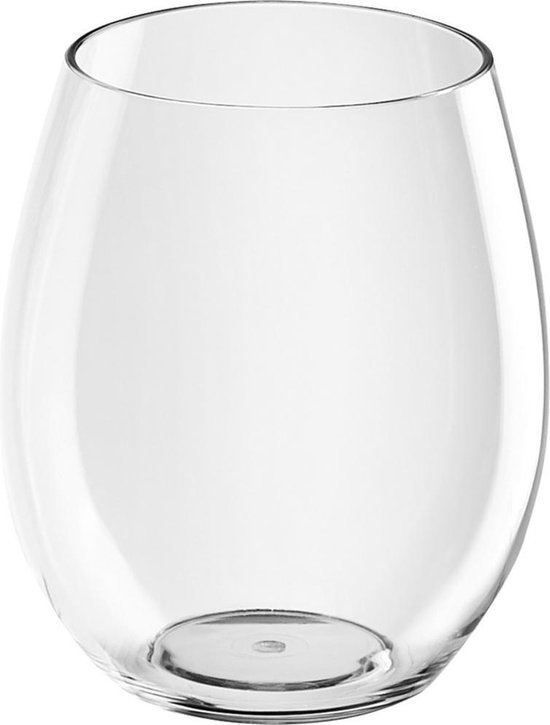 Verres à bière incassable en plastique Tritan 52cl, 6 pièces