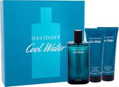 Davidoff Cool Water For Men geschenkset (3 stuks)