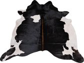 Dutchskins bijzondere koeienhuid - koeienkleed donkerbruin zwart wit gevlekt