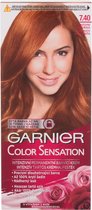 Garnier - Color Sensational Intense Permanent Colour Cream 7.40 Intense Copper