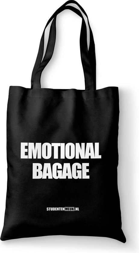 Studentenmeuk - Katoenen Tas - EMOTIONAL BAGGAGE - Shopper - Fair Trade