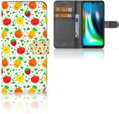 GSM Hoesje Motorola Moto G9 Play | E7 Plus Telefoonhoesje met foto Fruits