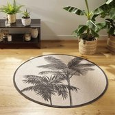 Livetti | Vloerkleed | Rondmat | 120cm | Tropic