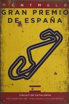 Formule 1 - Grand Prix Spanje -  Circuit De Catalunya  - Vintage metalen wandplaat - Formula 1 – Max verstappen - F1 - Mancave - Mannen Cadeau - vaderdag cadeau - vaderdag - historische grand
