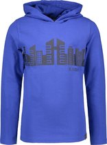 B.Nosy jongens hoodie Buildings Cobalt Blue