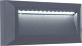 LUTEC Helena - Framestrip buitenwandlamp LED model  - Donkergrijs