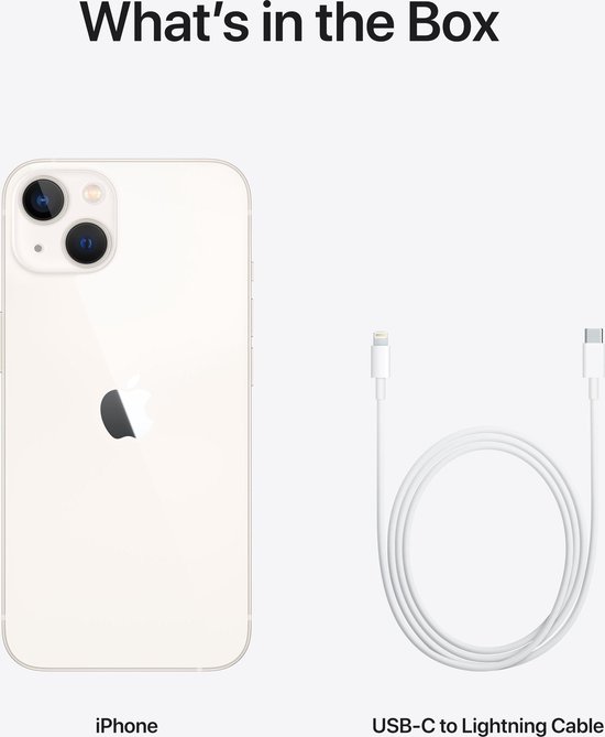 Apple iPhone 13 - 512GB - Sterrenlicht
