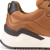 DenBroeck Cortland St. Leren herensneaker - Gevoerd - Cognac Bruin Leer - Maat 45