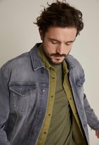 Silvercreek  Spike Denim Jacket  Mannen Ash grey