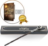 Toverstaf - Geschikt voor Dooddoener / Death Eater kostuum - Magic Wand - Met Treinkaartje - Inclusief Toverspreuken E-book