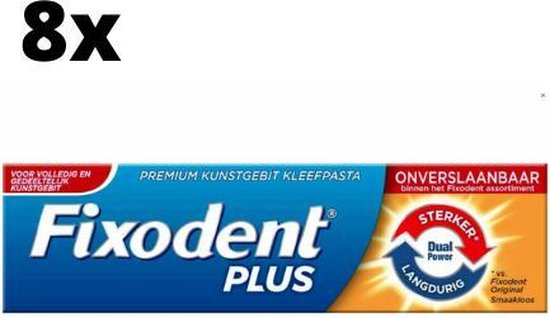 Fixodent Plus Dual Power Premium Kleefpasta