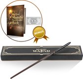 Toverstaf - Geschikt voor Draco Malfidus / Malfoy kostuum - Magic Wand - Met Treinkaartje - Inclusief Toverspreuken E-book