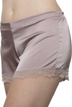 Short intimates collection | Satin | YM | taupe