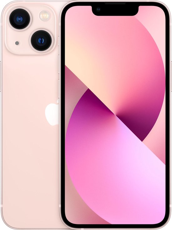 Apple iPhone 13 mini - 128GB - Roze Apple iPhone 13 mini - 128GB - Roze