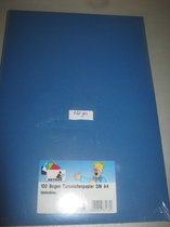 Tekenpapier A4 120grs Printerpapier donker Blauw 100 stuks