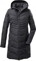 Killtec dames winterparka stepp antraciet - maat 38