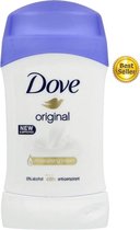Dove Original Deodorant Stick - Anti Transpirant Deo Stick met 0% Alcohol - 48 Uur Zweetbescherming - Deodorant Vrouw
